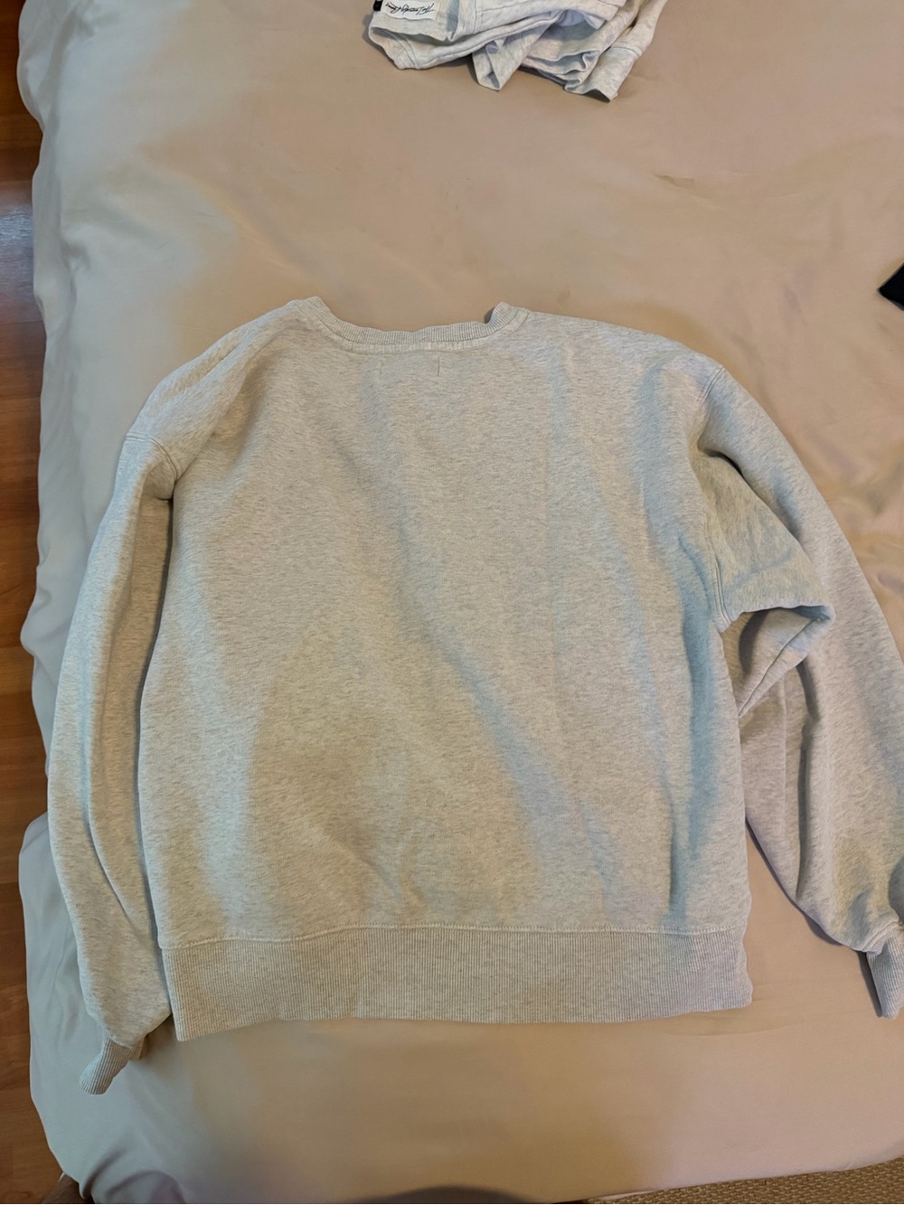Aritzia Light Gray Crewneck Sweatshirt - Picture 3 of 4